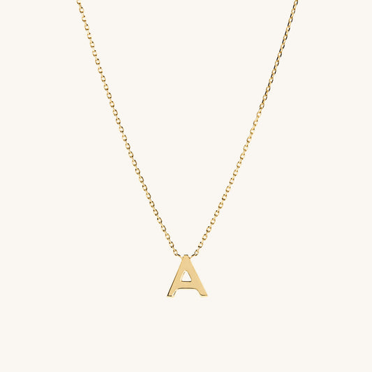 Initial Necklace - 45% OFF