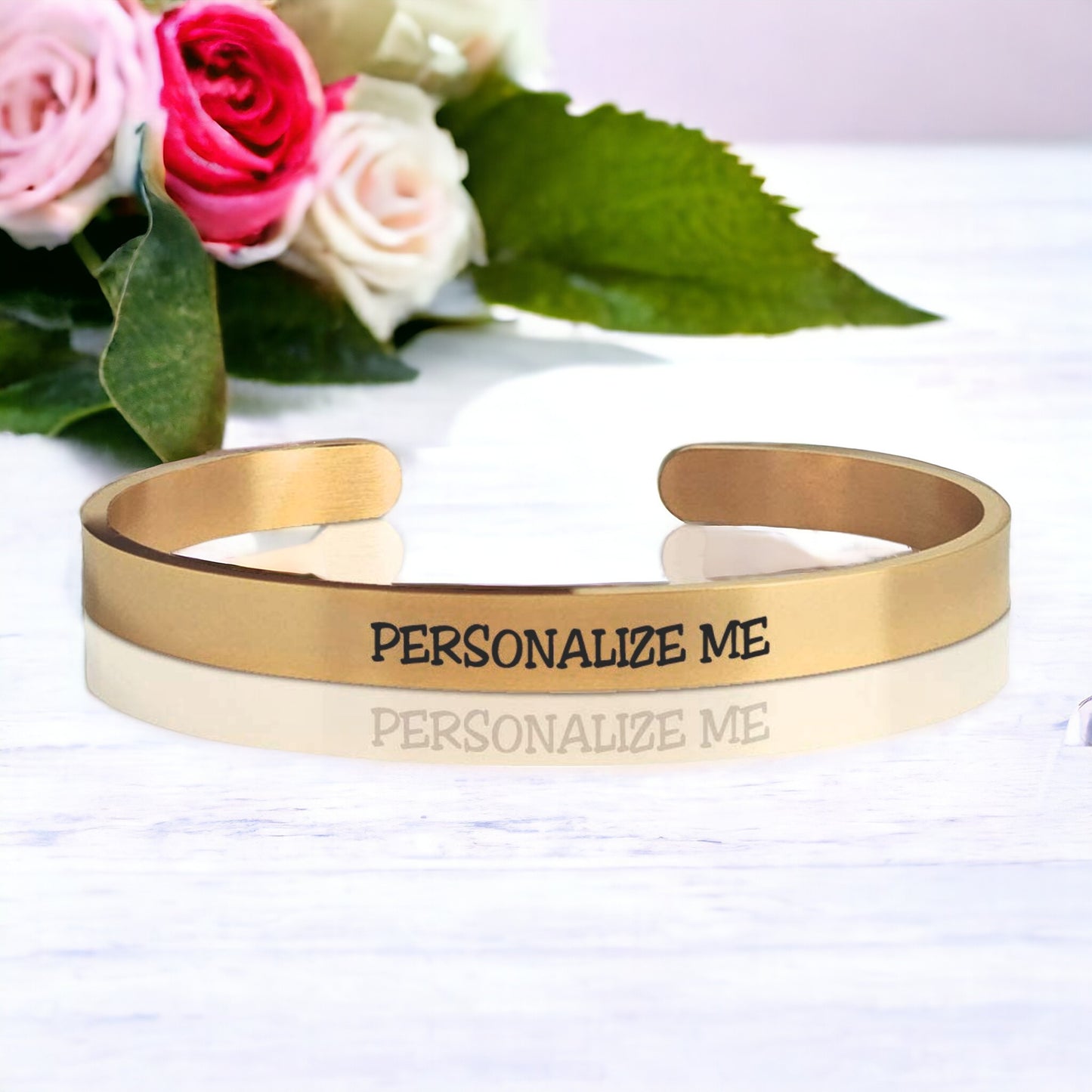 Personalized Cuff Bangle - 30% OFF