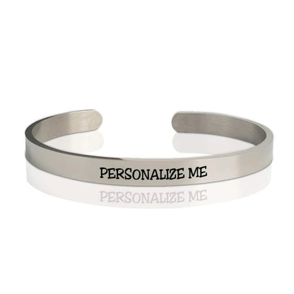 Personalized Cuff Bangle - 30% OFF