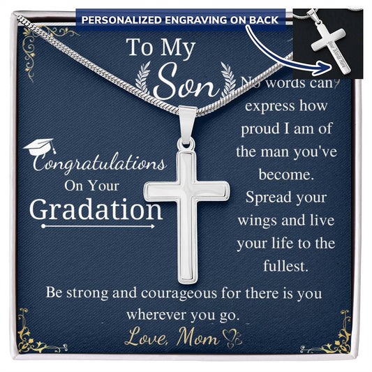 Graduation Gifts for Him, Personalized Graduation Gift for Son, College Graduation Gifts for Him, High School Graduation Gifts for Him w/engraving