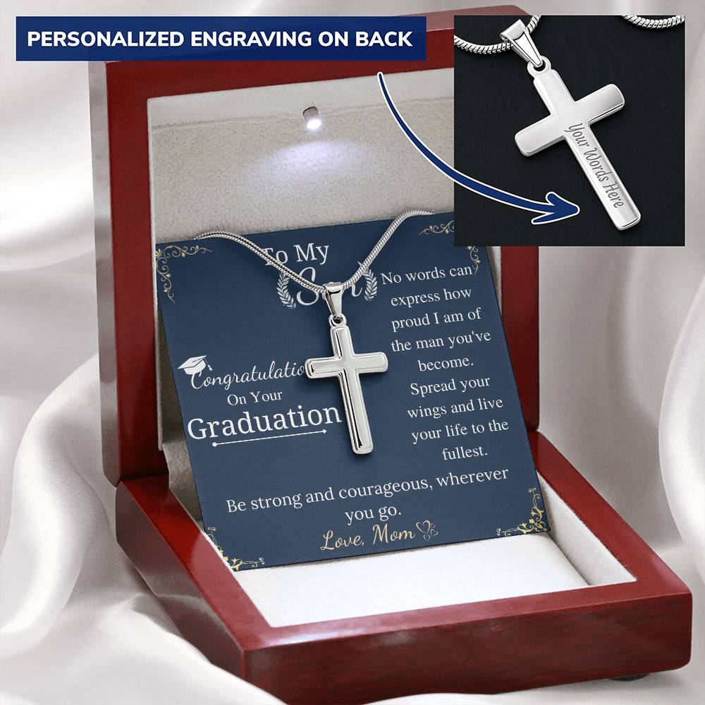 Graduation Gifts for Him, Personalized Graduation Gift for Son, College Graduation Gifts for Him, High School Graduation Gifts for Him correct