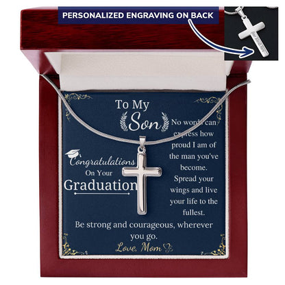 Graduation Gifts for Him, Personalized Graduation Gift for Son, College Graduation Gifts for Him, High School Graduation Gifts for Him correct