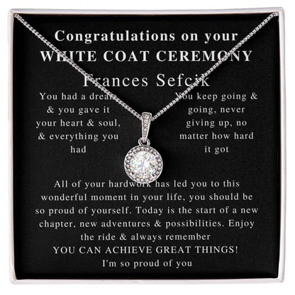 White Coat Ceremony Gift, Medical Student Graduation Gift For Her, Graduation Congratulations Gift, Nurse, Doctor, PHD, Physician Assistant Frances Sefcik