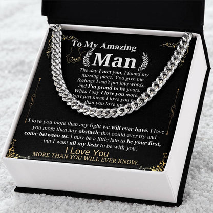 to my amazing man chain 2