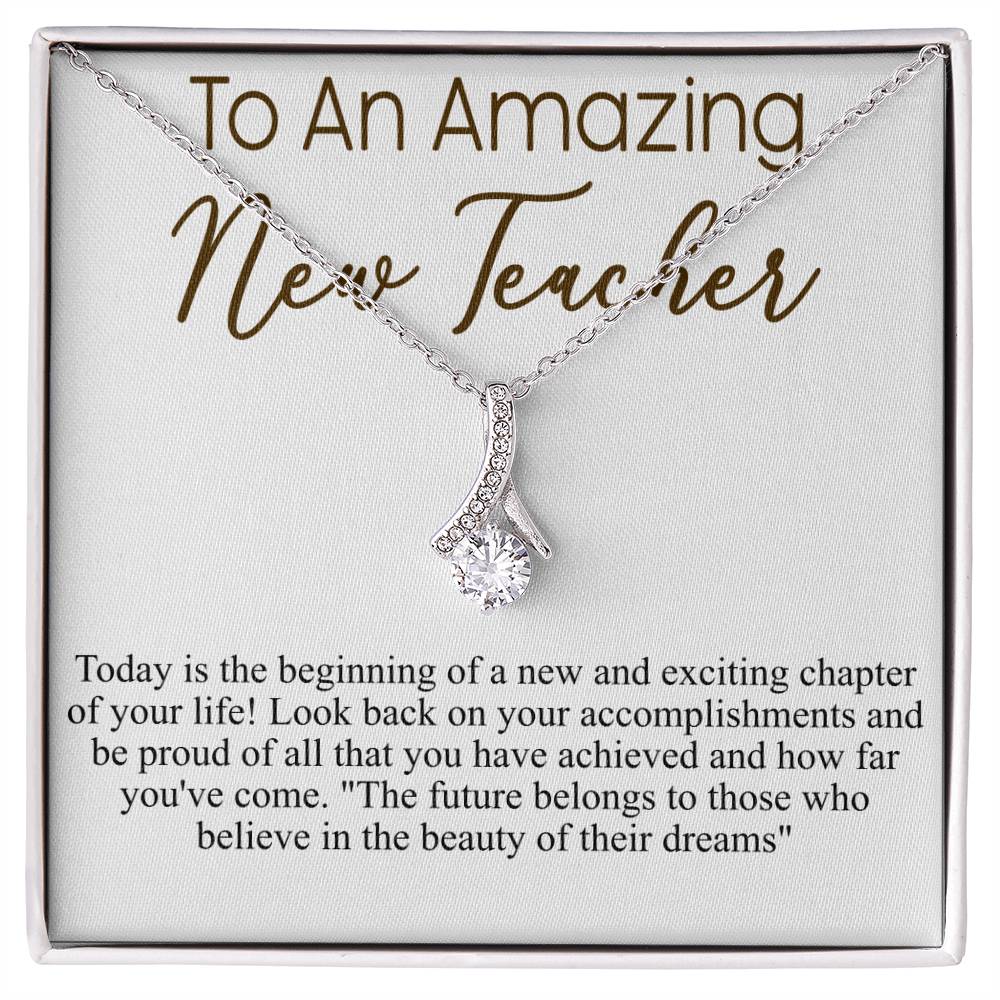 to an amazing new teacher w/o name