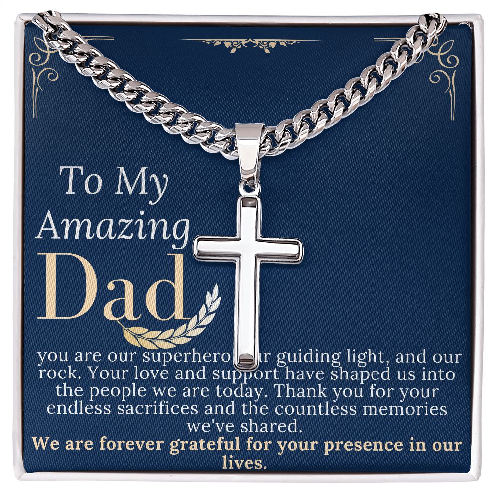 to my amazing dad form kid