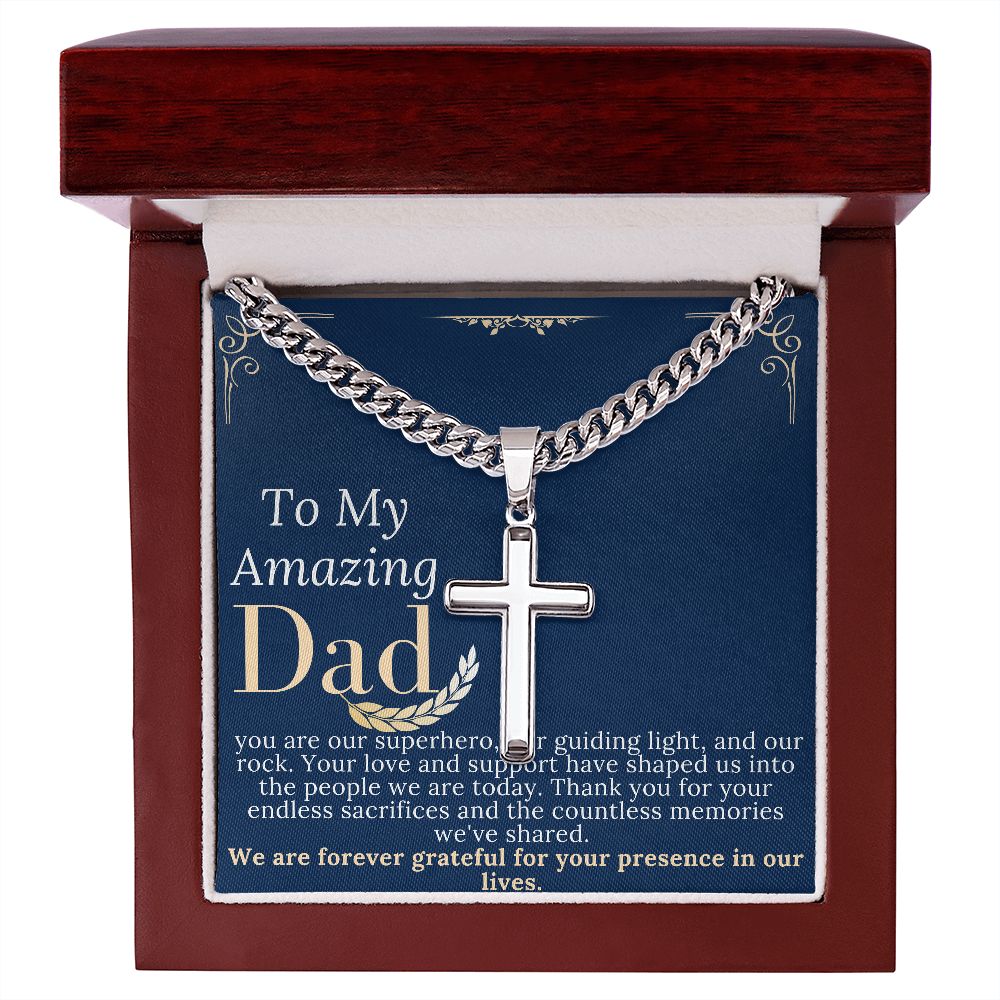 to my amazing dad form kid