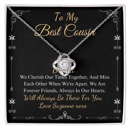 Personalized Wedding Gift for Cousin, Cousin Necklace Gift, Cousin Wedding Gift Ideas, Best Friend Cousin Birthday Gift, Mothers Day Gift Diana