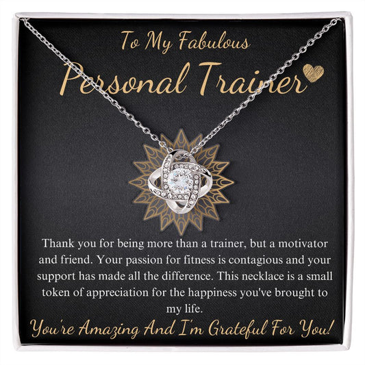 Personal Trainer Gifts, Fitness Coach Gift, Fitness Trainer Gift Necklace, Female Personal Trainer Christmas Gift, Birthday Gift Woman #0759 new