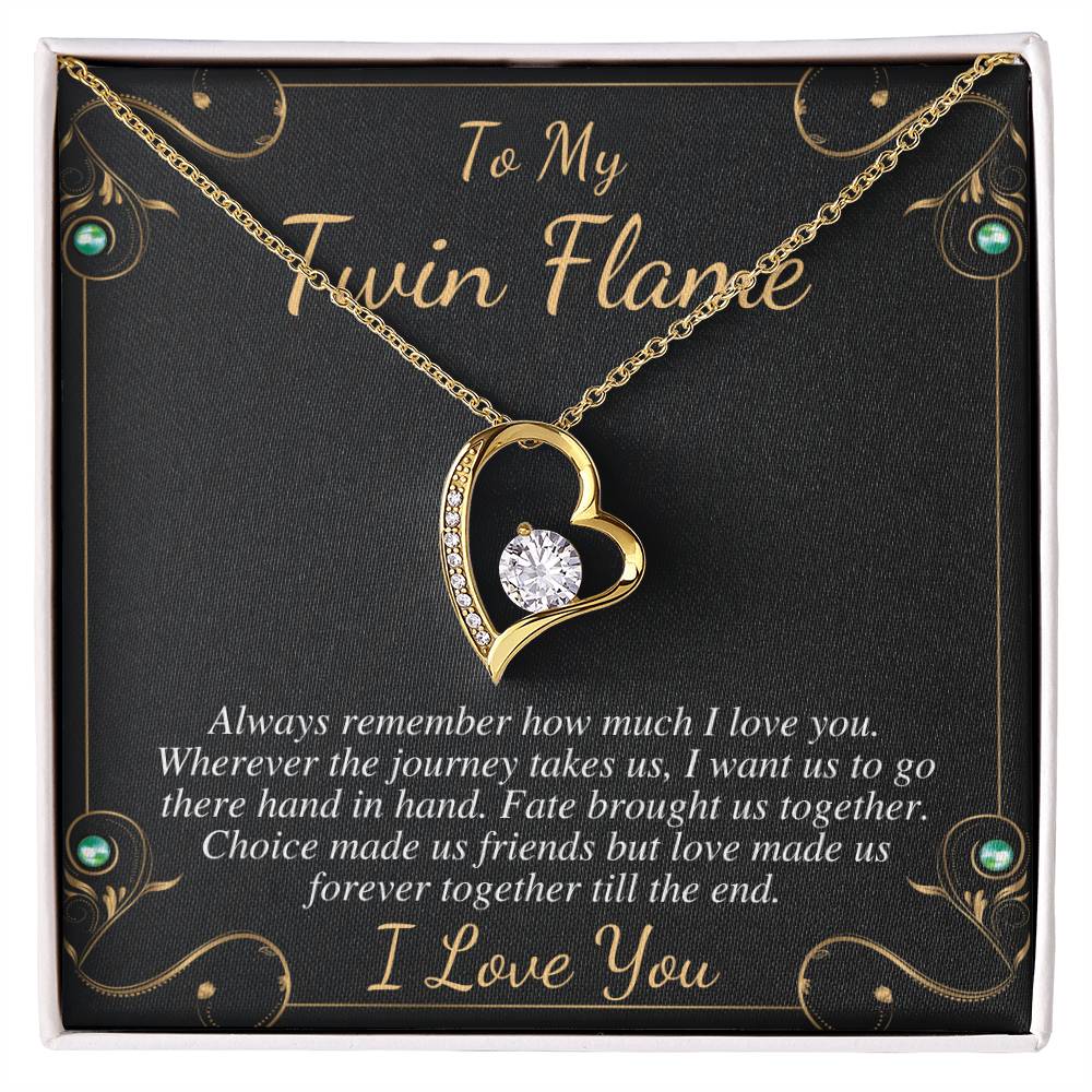 Gift For Meaningful Twin Flame Heart Necklace, Gift for Wife, Twin Flame Jewelry, Twin Flame Gift, To My Twin Flame, Christmas Gift for Her Princess Mani xxxxxxx