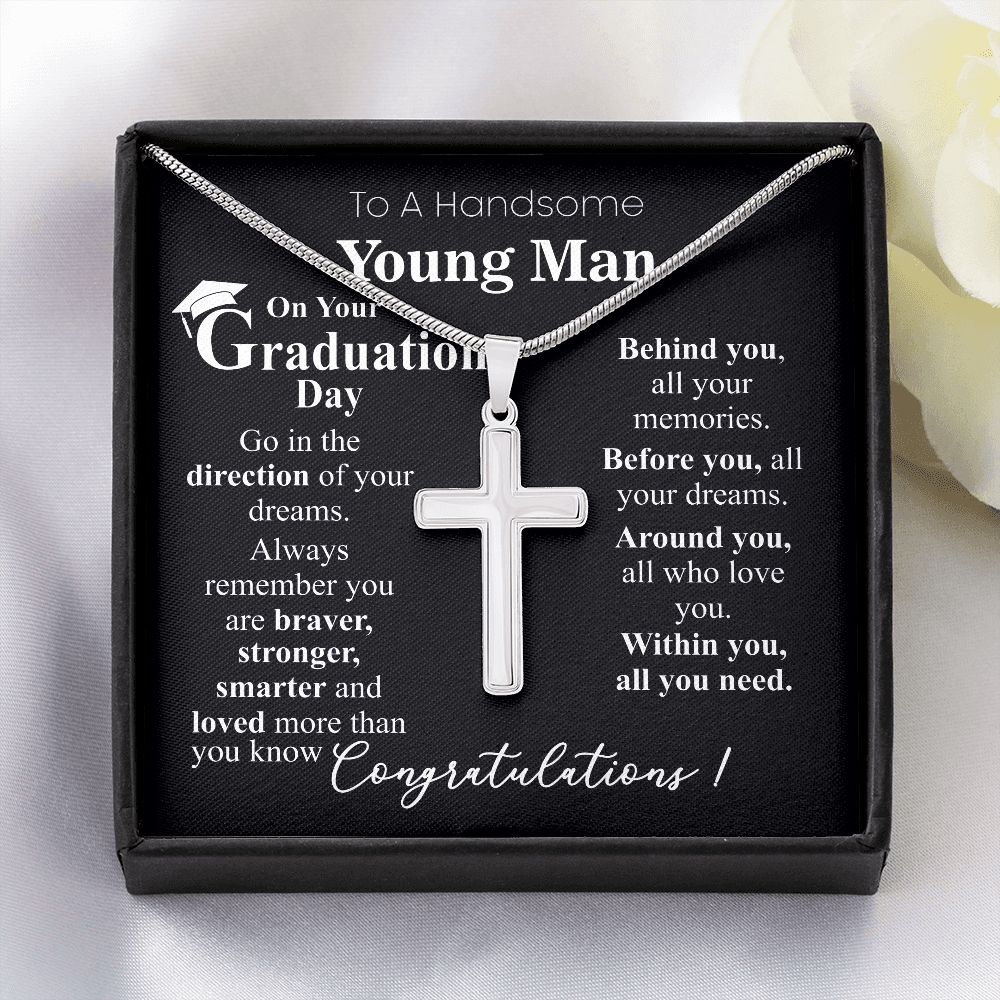 to a handsome young man on your graduation day