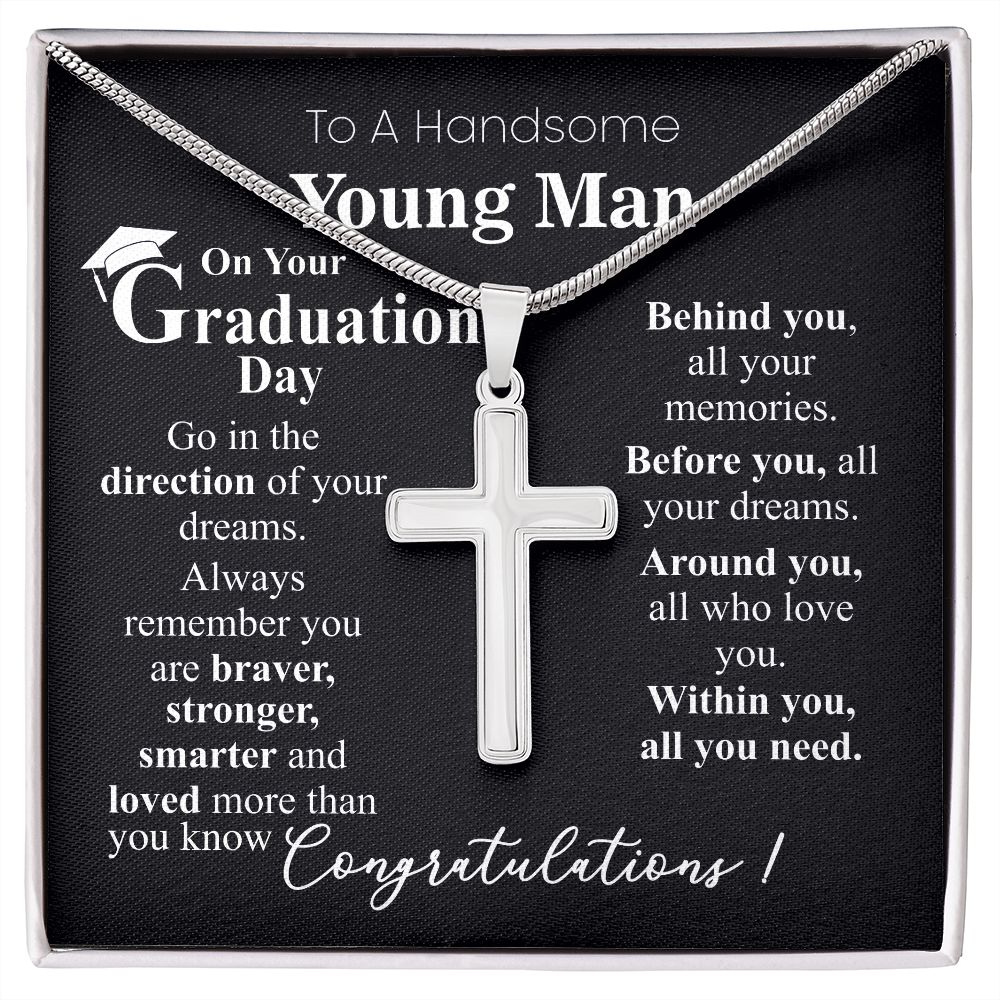 to a handsome young man on your graduation day