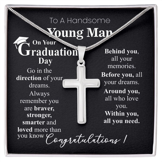 to a handsome young man on your graduation day