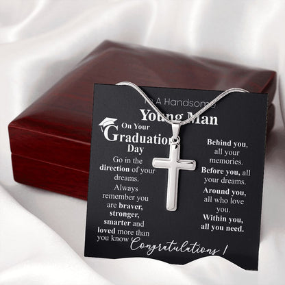 to a handsome young man on your graduation day